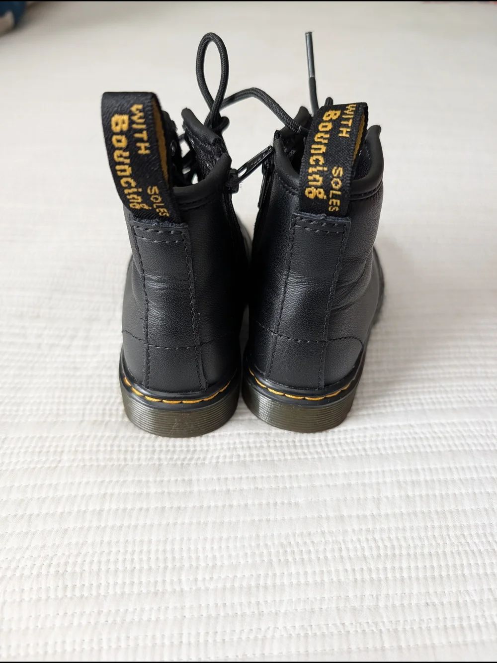 Dr. Martens black leather